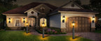 Lamomo Dusk to Dawn Outdoor Post Lights, Aluminum Lamp Post Light Fixture