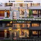 Lamomo Dusk to Dawn Outdoor Post Lights, Aluminum Lamp Post Light Fixture