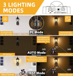 Lamomo Motion Sensor Outdoor Wall Lights, Outside Porch Lamps