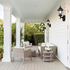Lamomo Motion Sensor Outdoor Wall Lights Fixtures, 2-Pack Porch Lamp